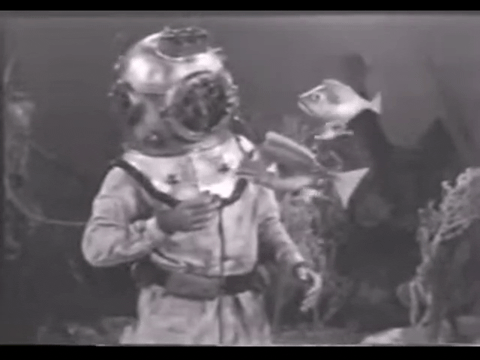 Diver Dan (1960) - S01E05 - Treasure Ship.mp4.3.gif