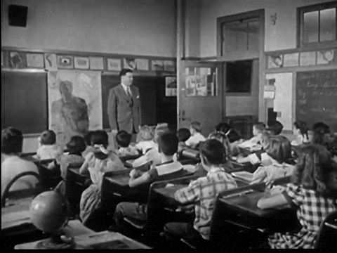 Animated GIF from Duck and Cover (1951)