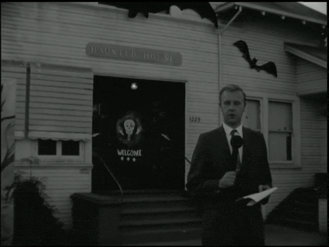 Haunted House on Lincoln Avenue news feature (1965).mp4.4.gif