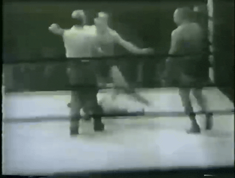 Pro Wrestling - Argentina Rocca & Miguel Perez vs Karl von Hess & Skull Murphy (1950).mp4.9.gif