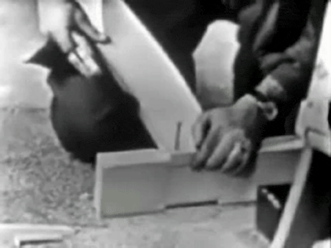 Walt's Workshop - How To Build A Sawhorse (1949).mp4.6.gif