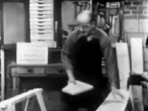 Walt's Workshop - How To Build A Sawhorse (1949).mp4.7.gif