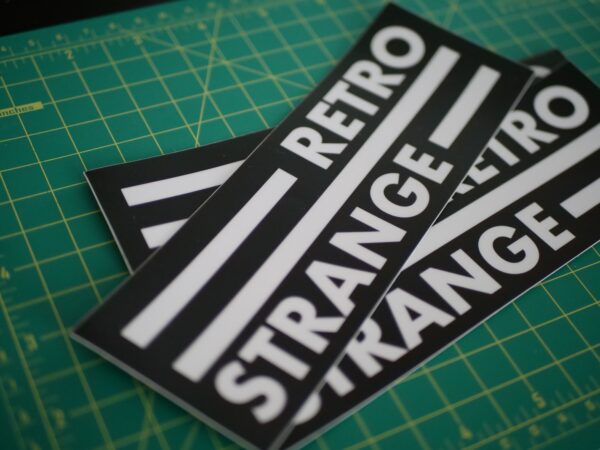 RetroStrange Bumper Sticker